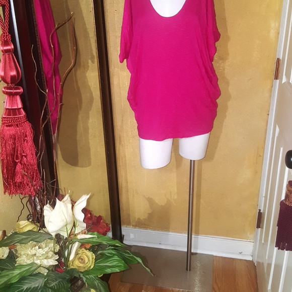 ChaCha Vente women pink drape side loos… - Picture 6 of 8